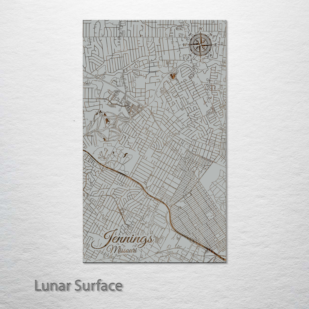 Jennings, Missouri Street Map