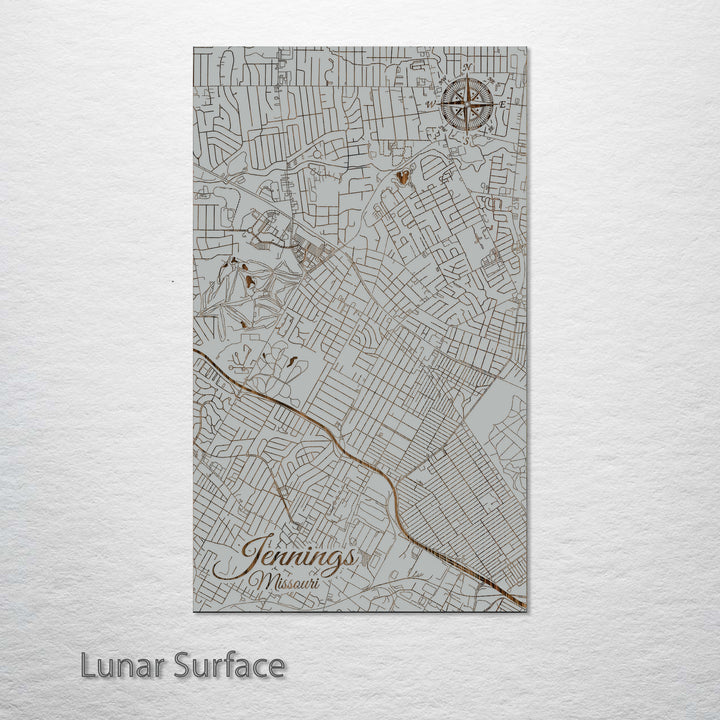 Jennings, Missouri Street Map