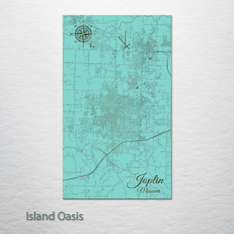 Joplin, Missouri Street Map