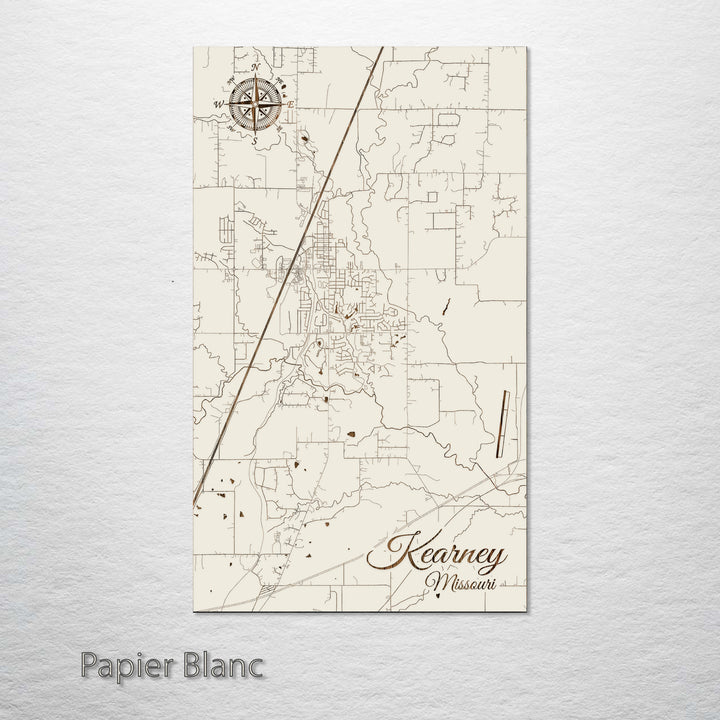 Kearney, Missouri Street Map