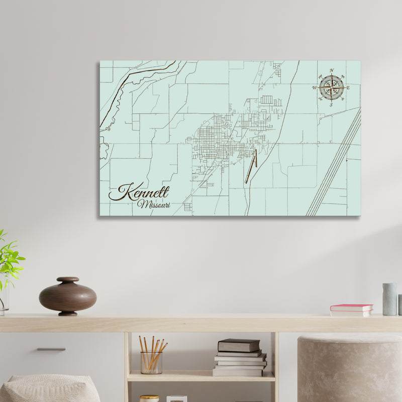 Kennett, Missouri Street Map