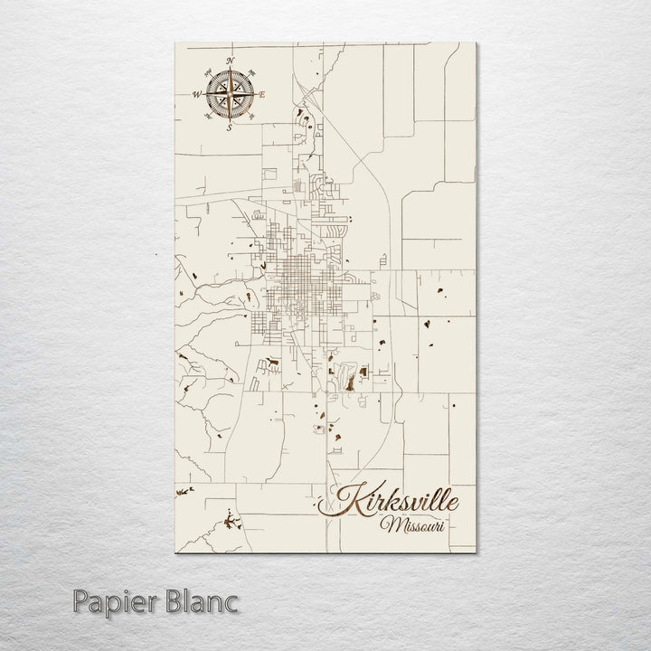 Kirksville, Missouri Street Map