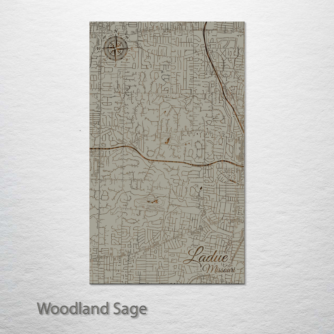 Ladue, Missouri Street Map