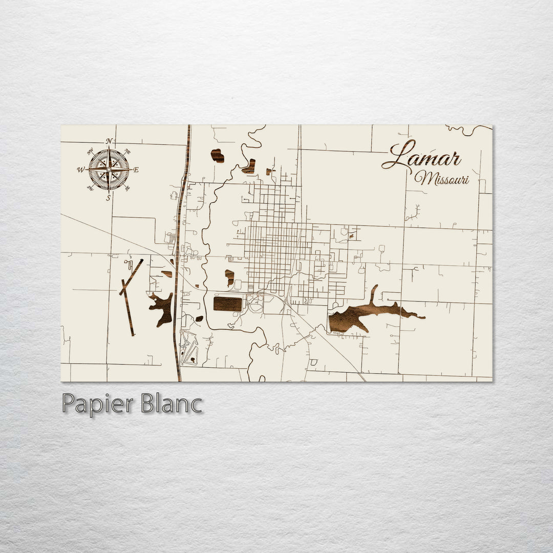 Lamar, Missouri Street Map
