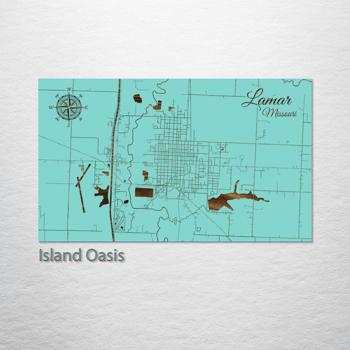 Lamar, Missouri Street Map