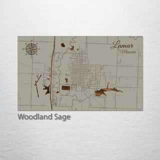 Lamar, Missouri Street Map