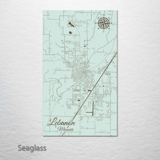 Lebanon, Missouri Street Map