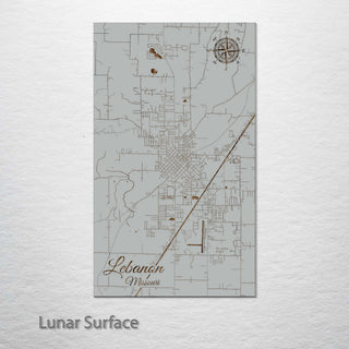 Lebanon, Missouri Street Map