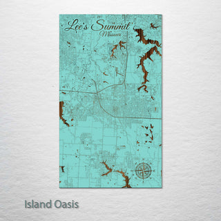Lee's Summit, Missouri Street Map