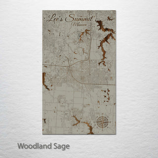 Lee's Summit, Missouri Street Map