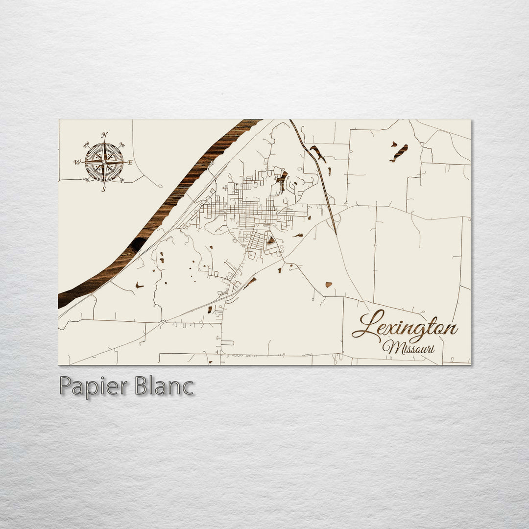 Lexington, Missouri Street Map