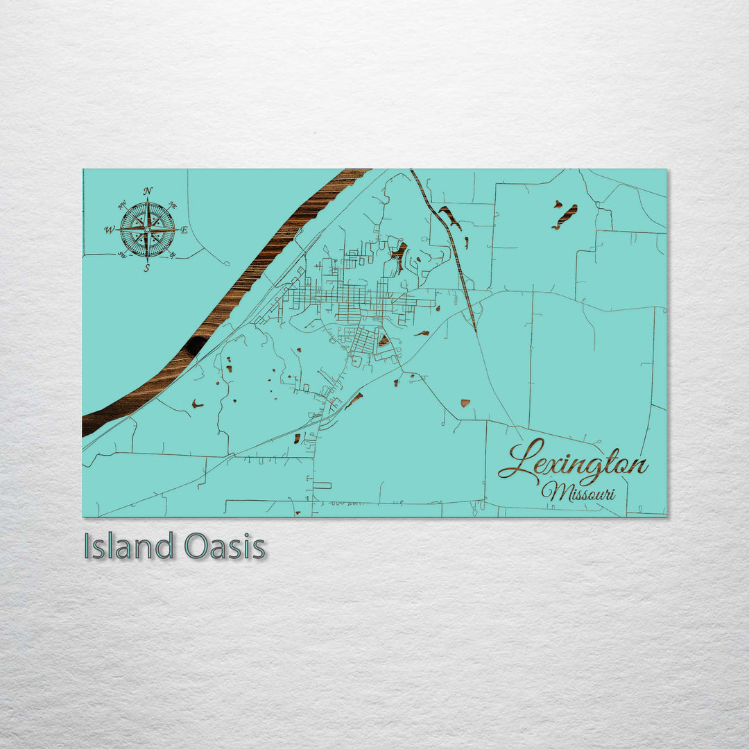 Lexington, Missouri Street Map