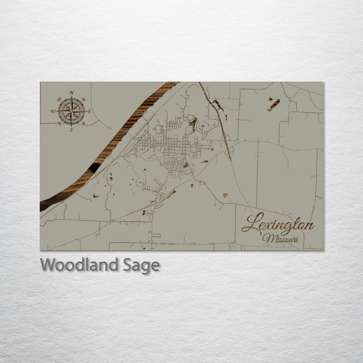 Lexington, Missouri Street Map