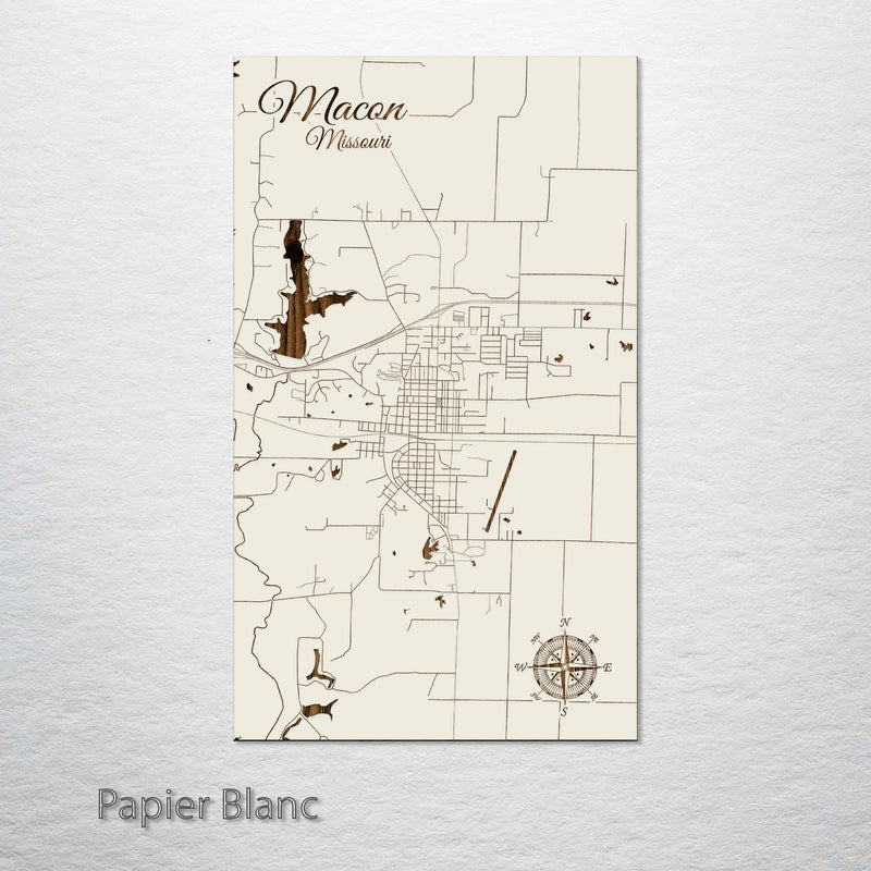 Macon, Missouri Street Map