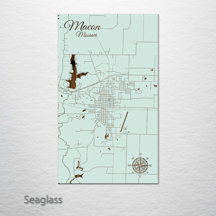 Macon, Missouri Street Map