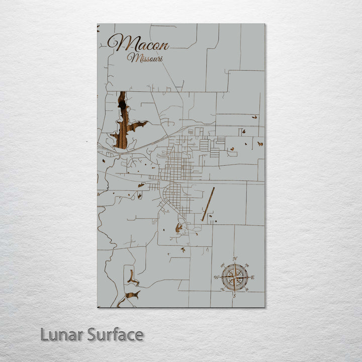 Macon, Missouri Street Map