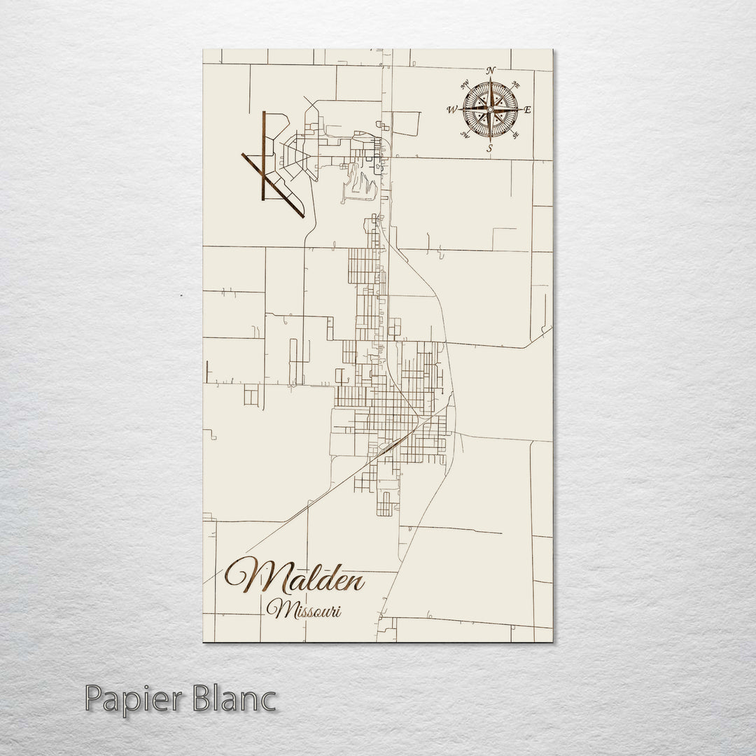 Malden, Missouri Street Map