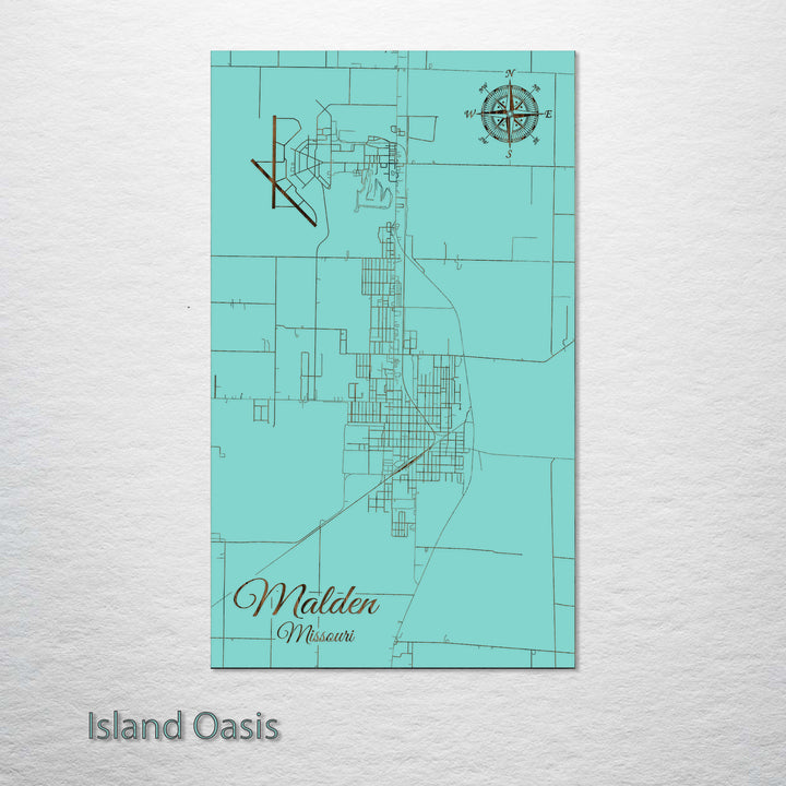 Malden, Missouri Street Map