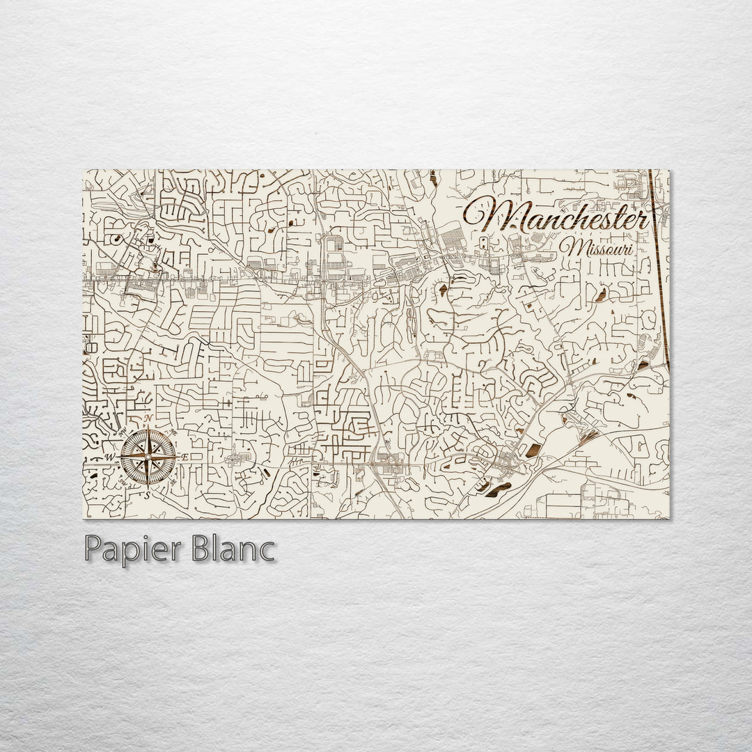 Manchester, Missouri Street Map