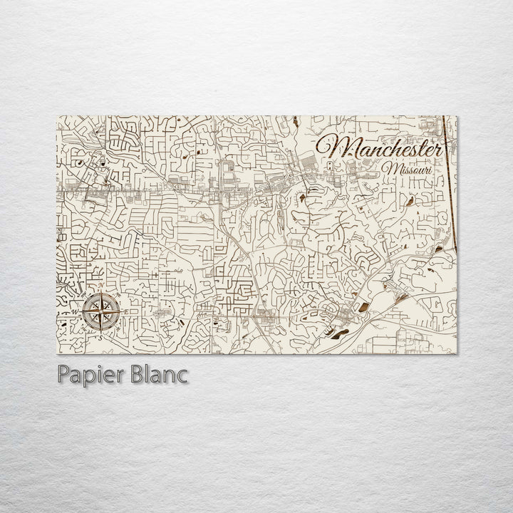 Manchester, Missouri Street Map