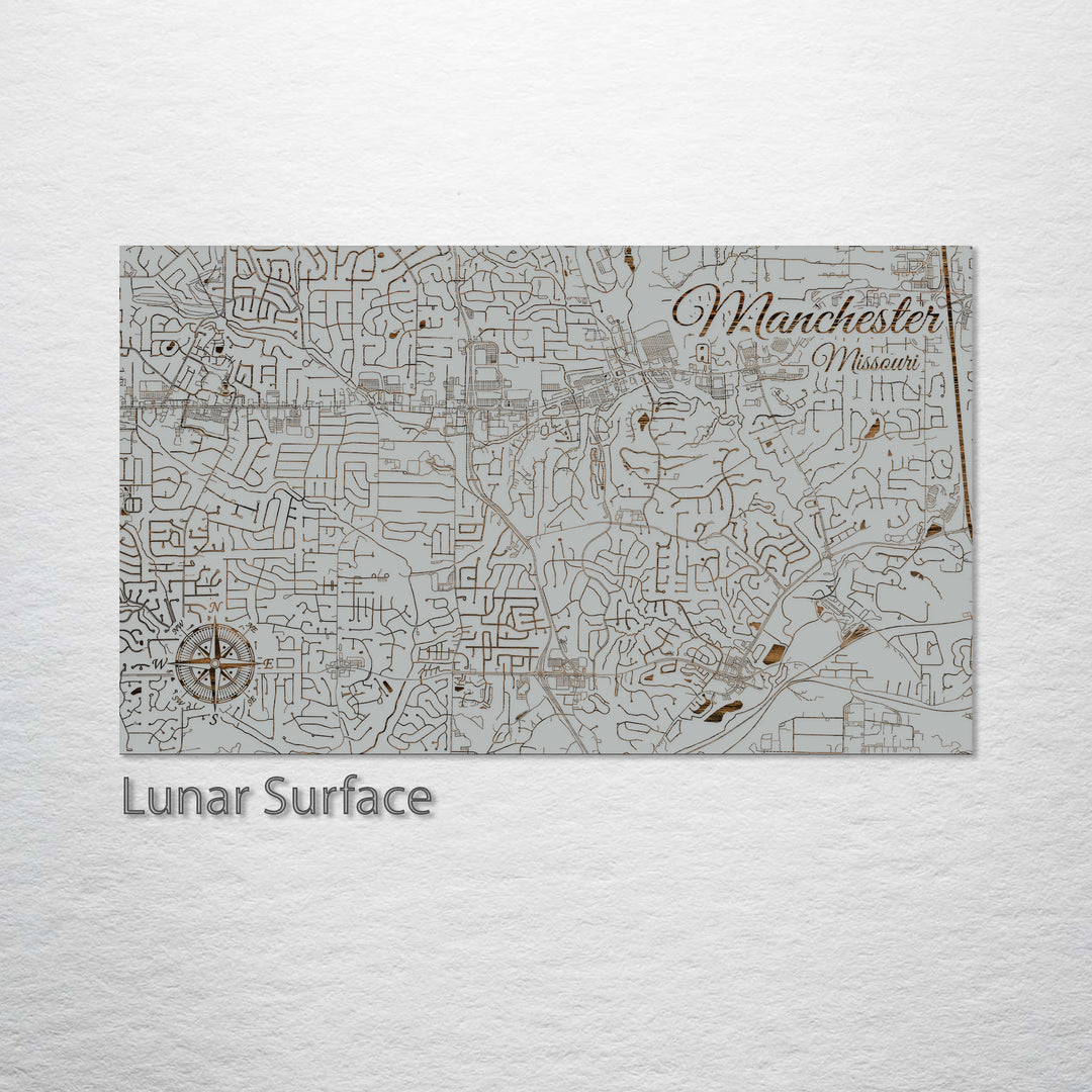 Manchester, Missouri Street Map