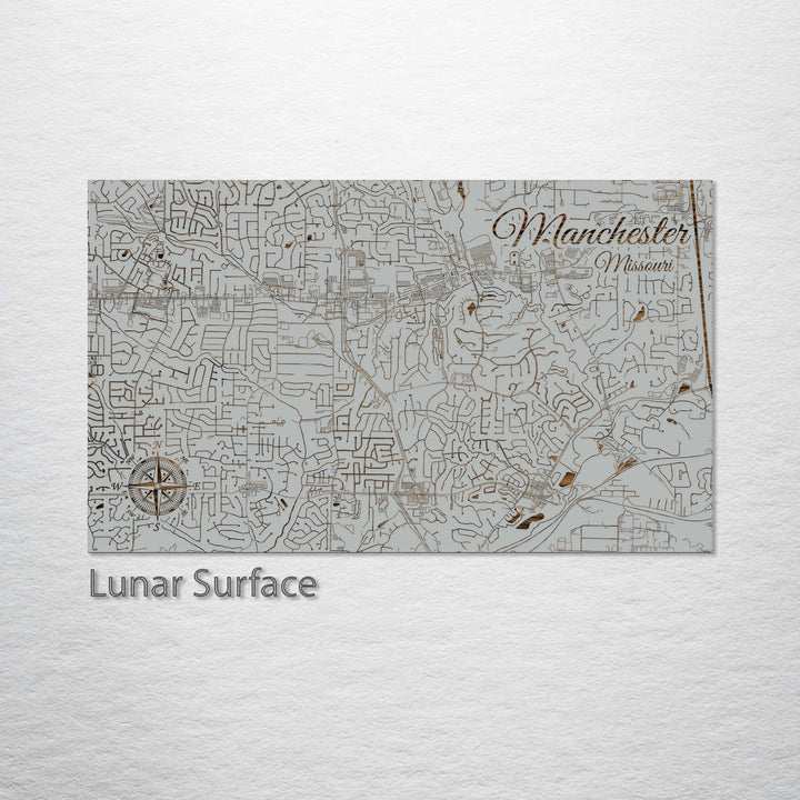 Manchester, Missouri Street Map