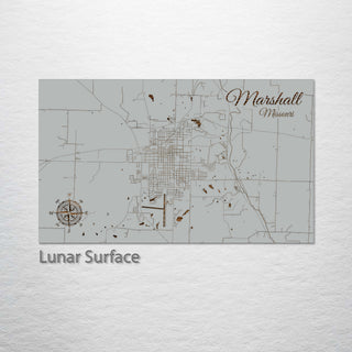 Marshall, Missouri Street Map