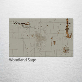 Maryville, Missouri Street Map