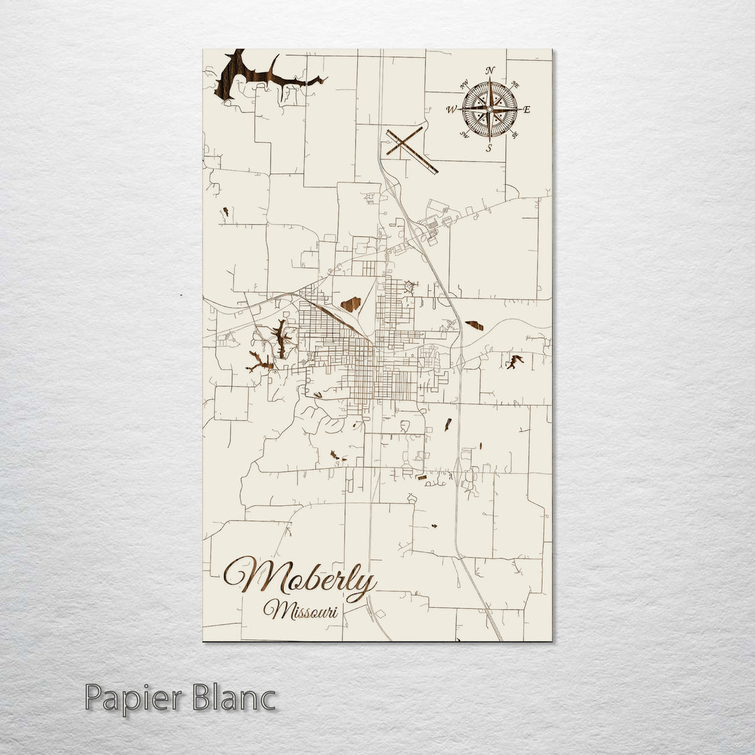 Moberly, Missouri Street Map