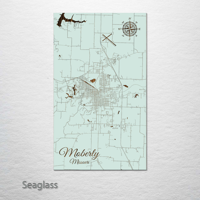 Moberly, Missouri Street Map
