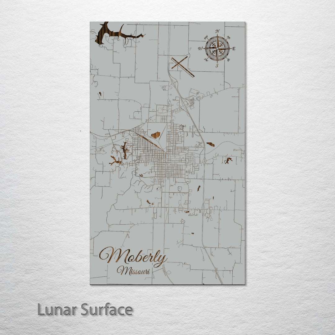 Moberly, Missouri Street Map