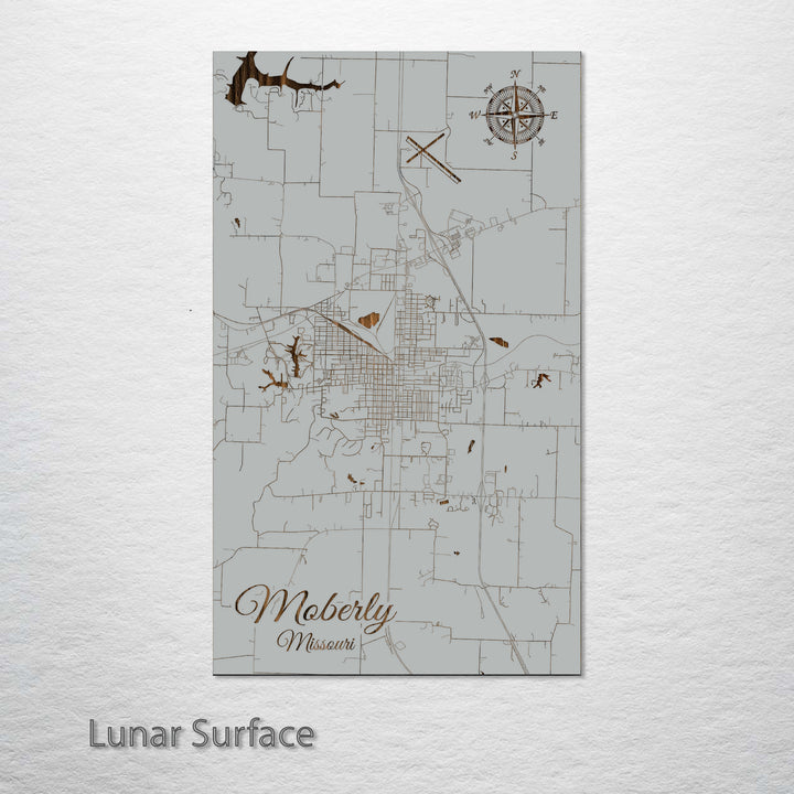 Moberly, Missouri Street Map
