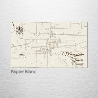 Mountain Grove, Missouri Street Map