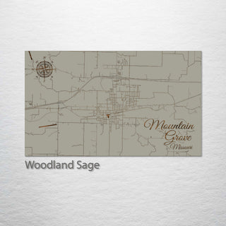 Mountain Grove, Missouri Street Map