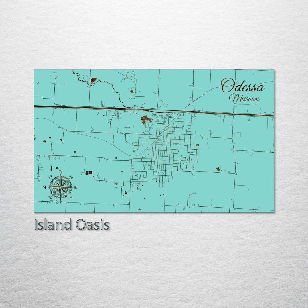 Odessa, Missouri Street Map