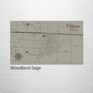 Odessa, Missouri Street Map