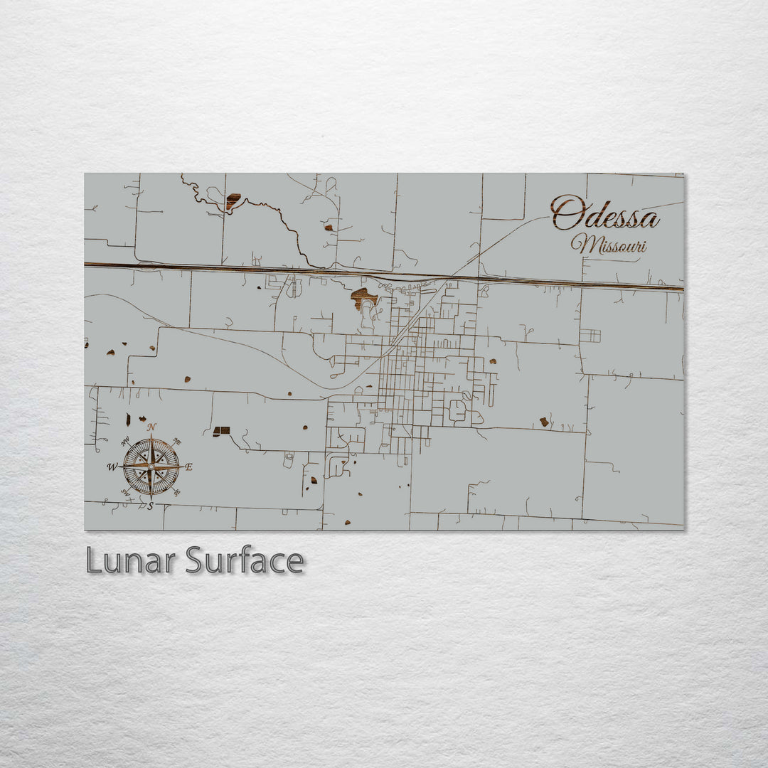 Odessa, Missouri Street Map