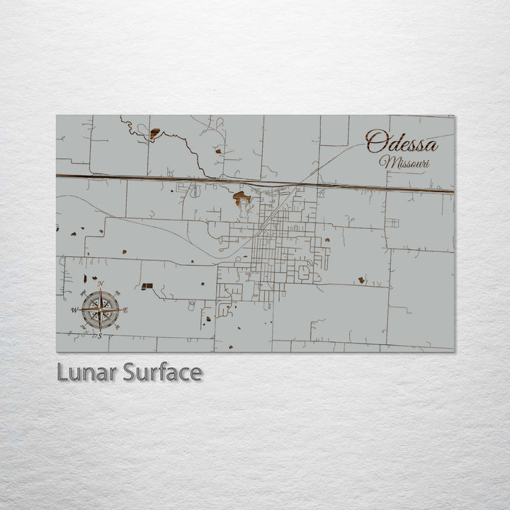 Odessa, Missouri Street Map