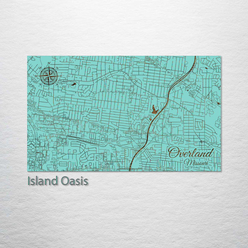 Overland, Missouri Street Map