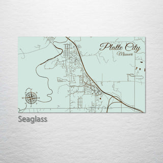 Platte City, Missouri Street Map