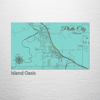 Platte City, Missouri Street Map