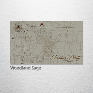 Poplar Bluff, Missouri Street Map