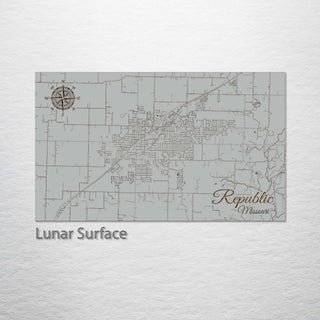 Republic, Missouri Street Map
