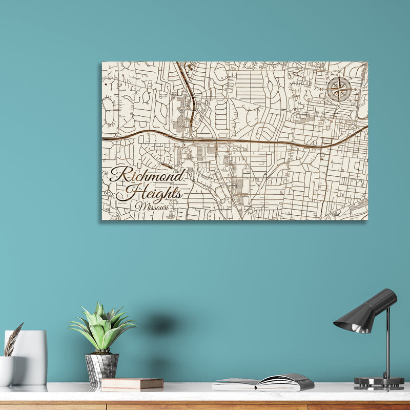 Richmond Heights, Missouri Street Map