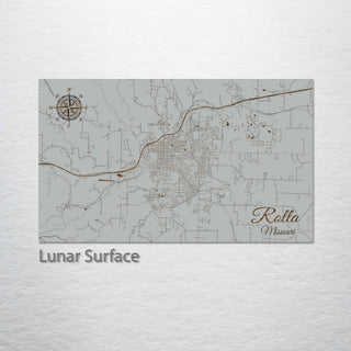 Rolla, Missouri Street Map