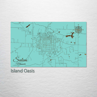 Salem, Missouri Street Map