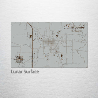 Savannah, Missouri Street Map