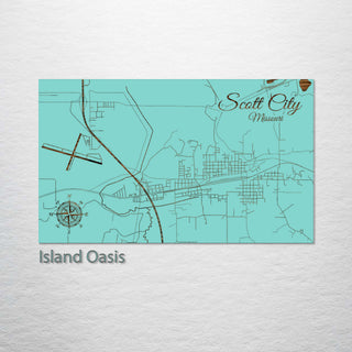 Scott City, Missouri Street Map