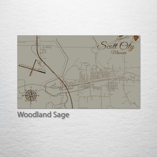 Scott City, Missouri Street Map