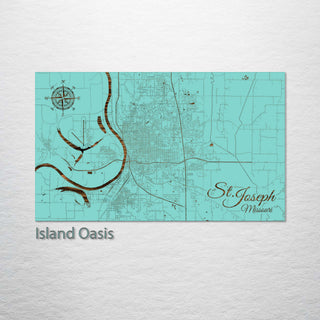 St. Joseph, Missouri Street Map